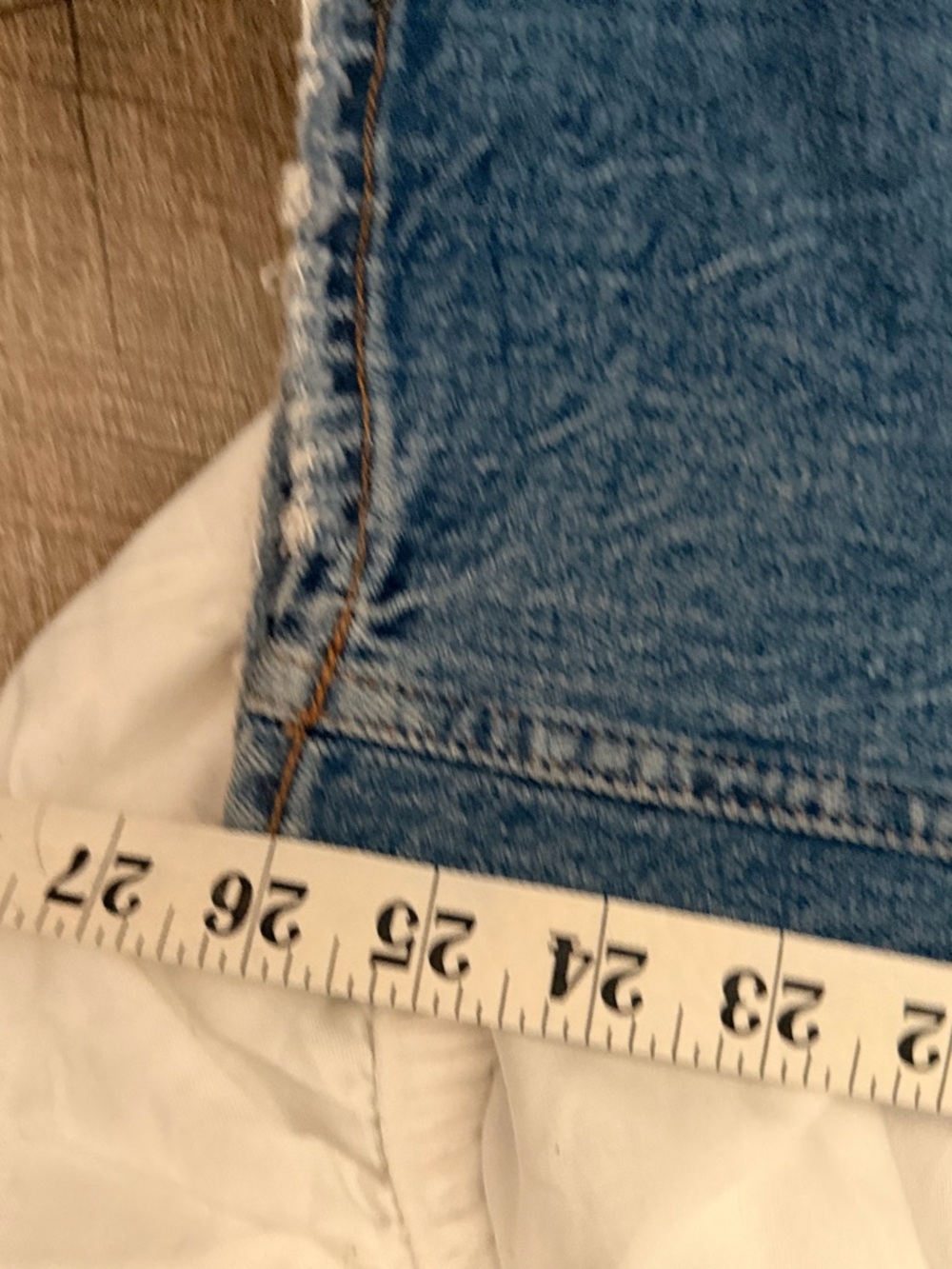 Abercrombie & Fitch Light Blue iDistressed Denim Jeans - Picture 3 of 4